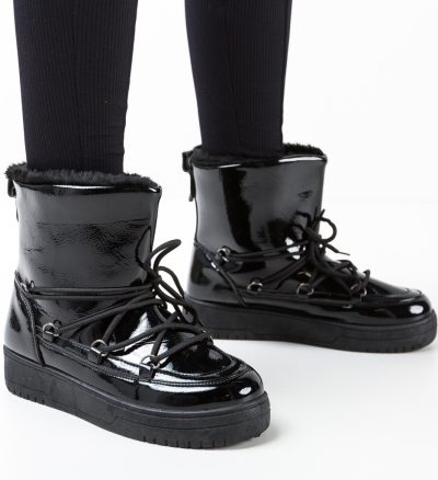 Cizme Tip Ug Alkam Negre