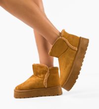 Cizme tip Ug Cleo Camel