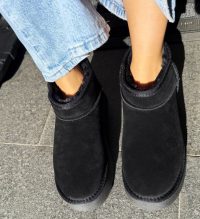 Cizme tip Ug Nour Negre
