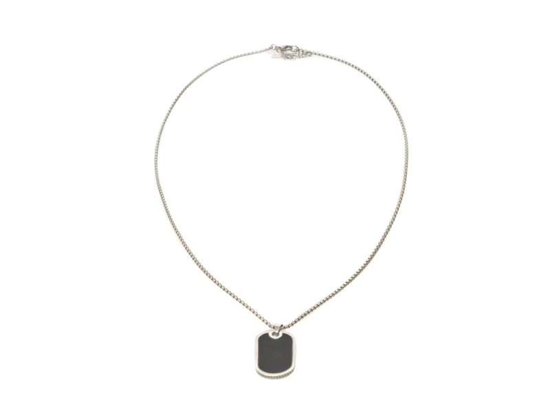 Colier ALDO argintiu, JASPPER 971, din metal