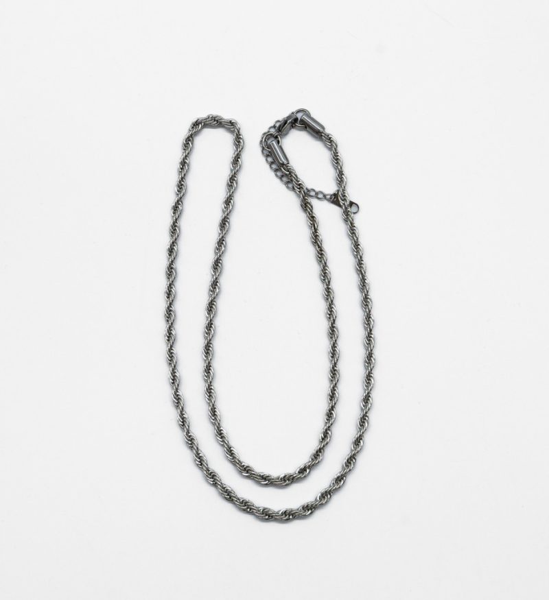 Colier Steel Argintiu