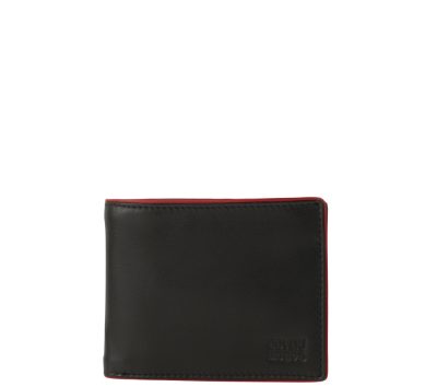 Coveri Portofel Casual 1120 negru-rosu