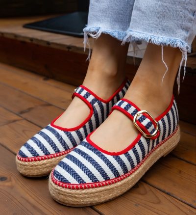 Espadrile dama Gamny Albastri