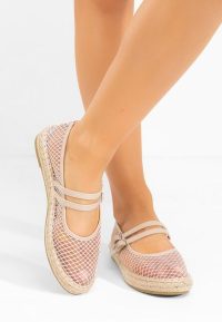 Espadrile dama Nikia bej