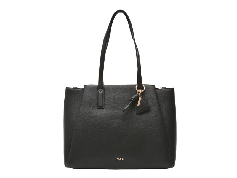 Geanta ALDO neagra, ABAVAS 001, din piele ecologica