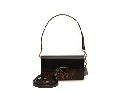 Geanta ALDO neagra, LUXECARRY 017, din piele ecologica