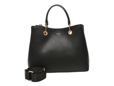 Geanta ALDO neagra, GRACELYNEE 001, din piele ecologica