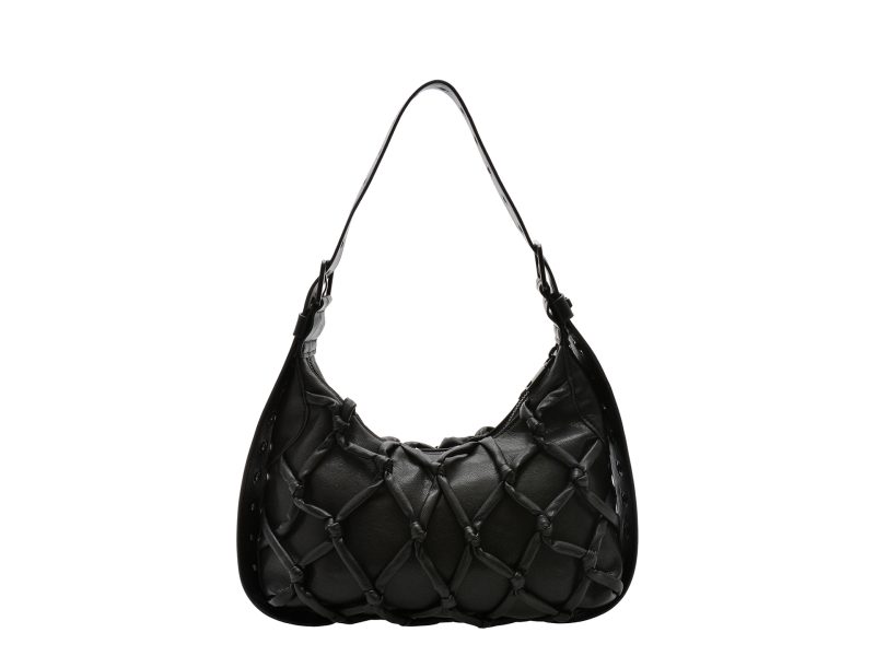 Geanta DESIGUAL neagra, SAXP50, din piele ecologica