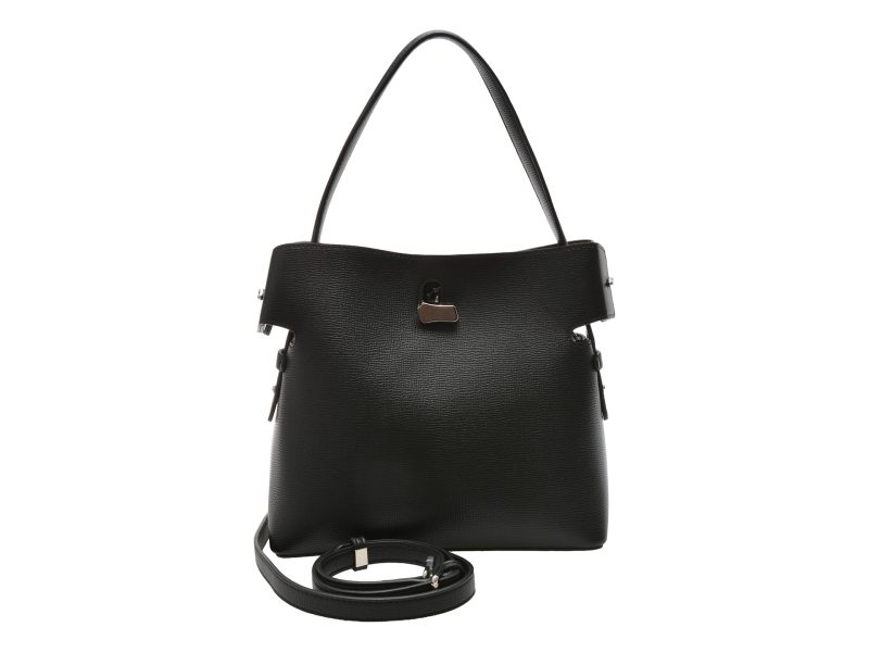 Geanta EPICA neagra, JA005, din piele ecologica