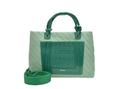 Geanta GRYXX verde, 212, din piele ecologica