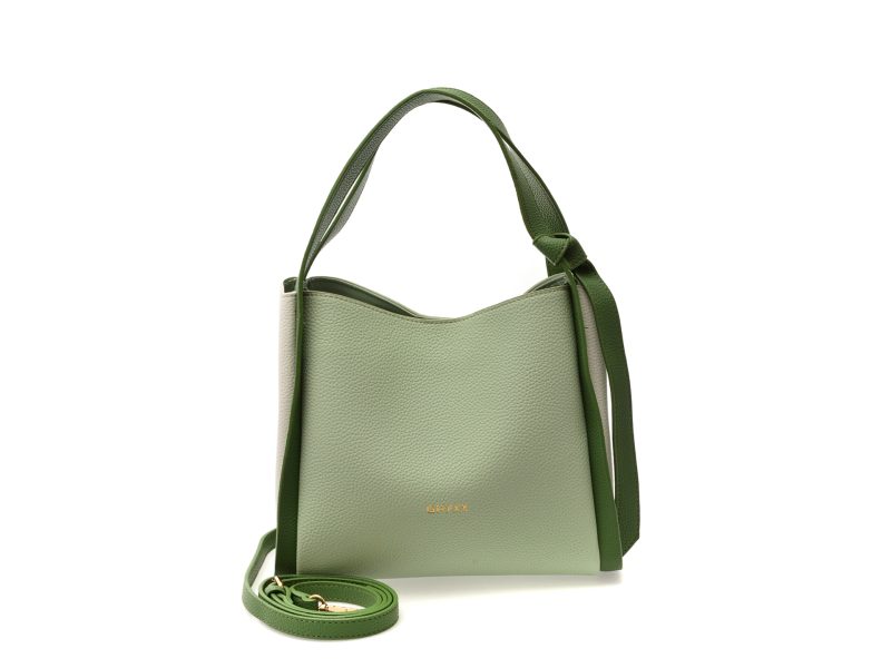 Geanta GRYXX verde, 6630, din piele ecologica