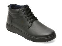 Ghete CALLAGHAN negre, 60608, din piele naturala