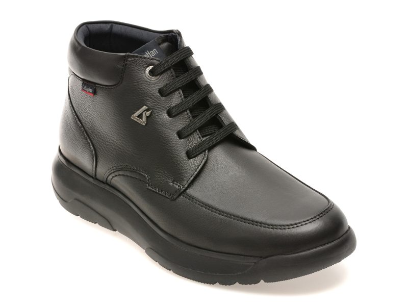Ghete CALLAGHAN negre, 67302, din piele naturala