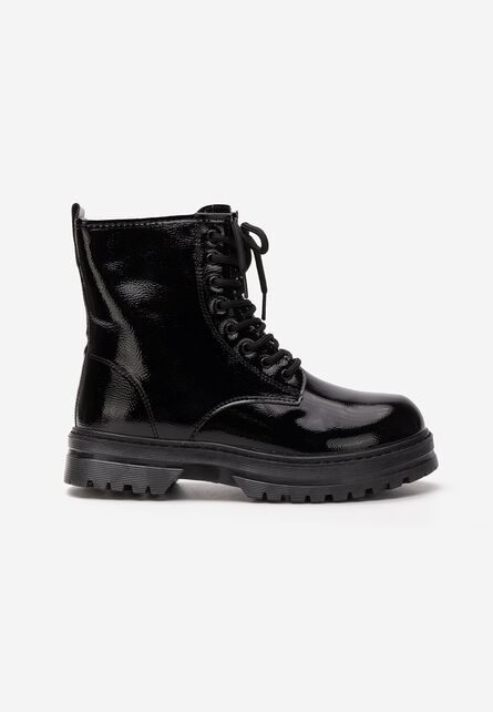 Ghete copii Crinkle negre