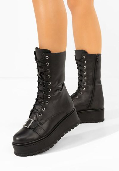 Ghete dama piele Sorelia negre