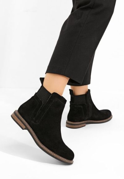 Ghete dama piele Torrenia V3 negre