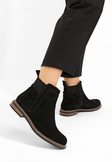 Ghete dama piele Torrenia V3 negre