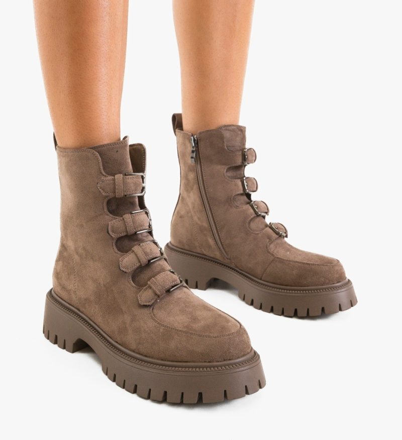 Ghete dama Rumba Khaki