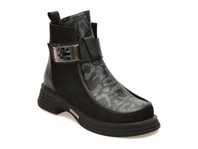 Ghete GRYXX negre, 4212720, din nabuc
