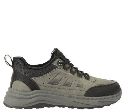 Ghete sport, barbati, GALLOP, E90002, gri, piele naturala