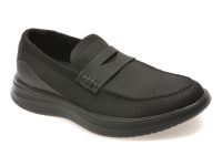 Mocasini ALDO negri, TURLEY 001, din material textil