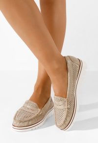 Mocasini dama Manise aurii