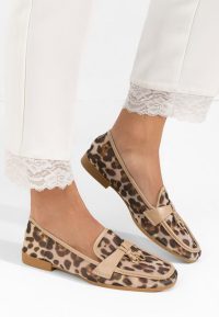 Mocasini dama Yassenia bej