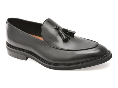 Mocasini eleganti ALDO negri, PORTOS 001, din piele naturala