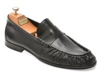 Mocasini eleganti LE COLONEL negri, 68434, din piele naturala