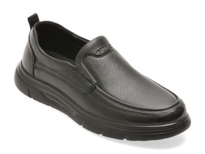 Mocasini OTTER negri, 1959, din piele naturala