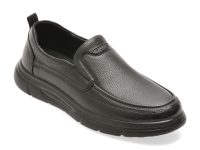 Mocasini OTTER negri, 1959, din piele naturala