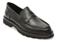 Mocasini OTTER negri, 25M36, din piele naturala