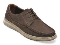 Mocasini SHOWMAN maro, SH4102, din nabuc