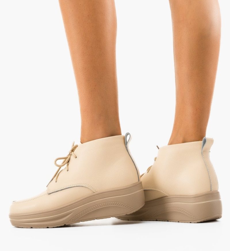 Pantofi Casual Bergamon Bej