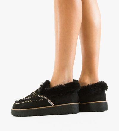 Pantofi Casual Chunky Negri