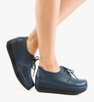 Pantofi Casual Creamt Albastri 2
