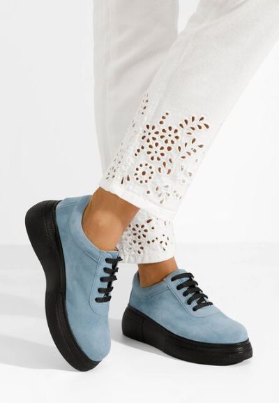 Pantofi casual cu platformă Dalisa V2 denim