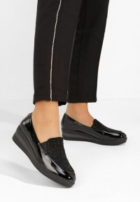 Pantofi casual cu platforma Madalyn negri