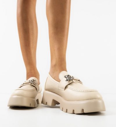 Pantofi Casual dama Ashweather Bej