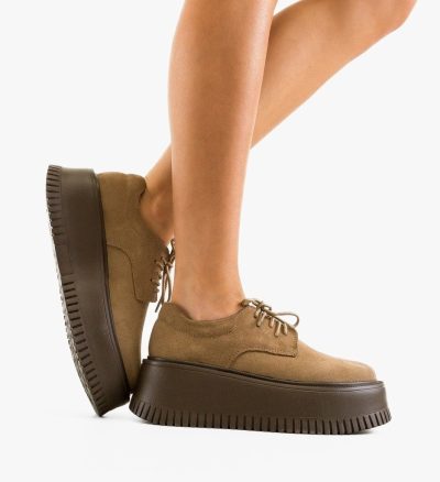 Pantofi casual dama Benve Bej