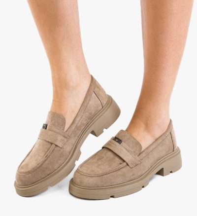 Pantofi casual dama Calform Bej