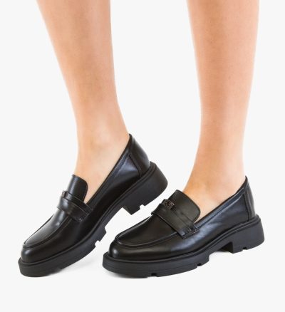 Pantofi casual dama Calform Negri