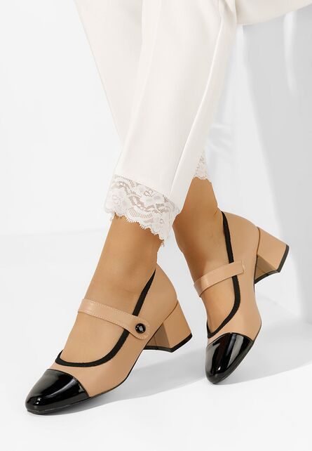 Pantofi casual dama Carynne bej
