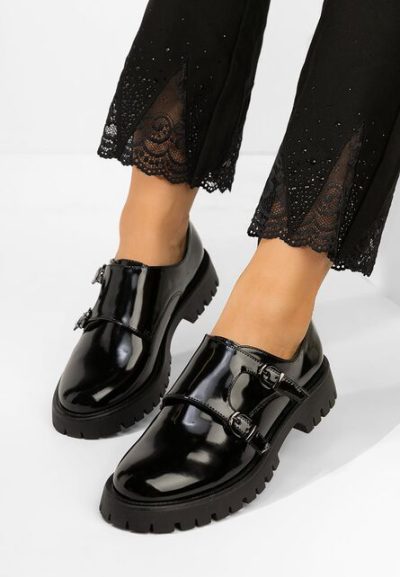 Pantofi casual damă Dionia negri