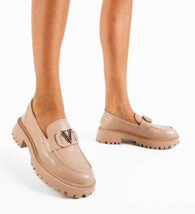 Pantofi Casual dama Ejiro Bej