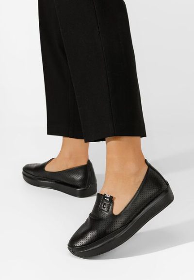 Pantofi casual damă Evadea negri