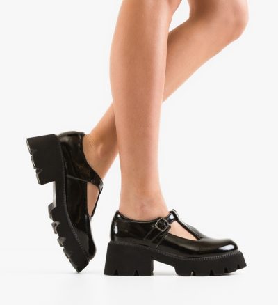 Pantofi Casual dama Fabox Negri