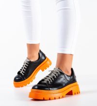 Pantofi casual dama Friday Negri 2