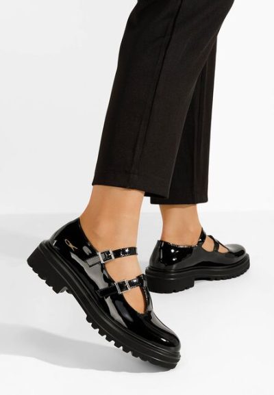 Pantofi casual damă Jacinta negri