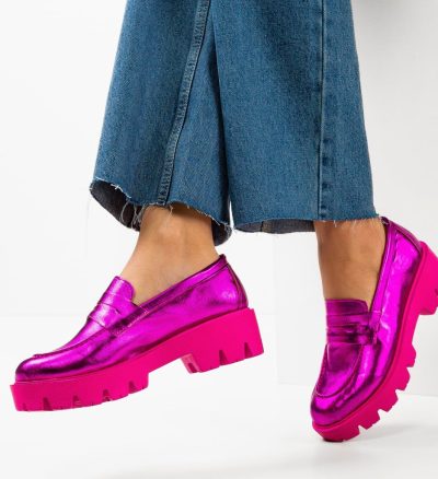 Pantofi Casual dama Kardy Fuchsia